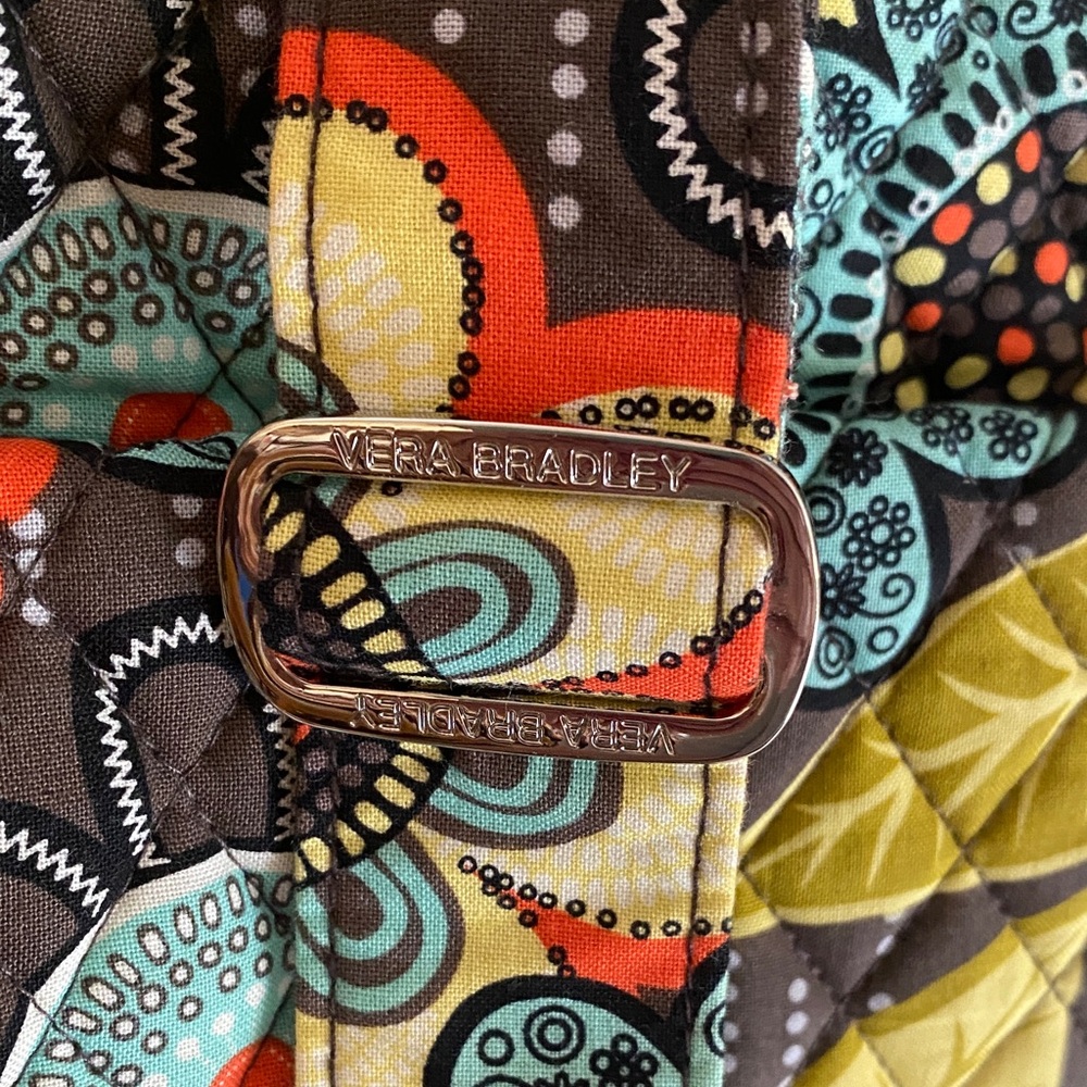Vera Bradley Multicolor Floral Shoulder Bag or crossbody with wristlet - Picture 2 of 14